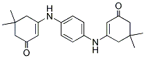 3,3'-(1,4-亚苯基双(氮杂二基))双(5,5-二甲基环己-2-烯酮) 结构式