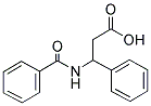 3-BENZOYLAMINO-3-PHENYL-PROPIONIC ACID 结构式
