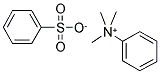 TRIMETHYLPHENYLAMMONIUM BENZENESULFONATE 结构式