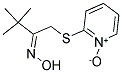 2-[(2-HYDROXYIMINO-3,3-DIMETHYLBUTYL)THIO]PYRIDINIUM-1-OLATE 结构式