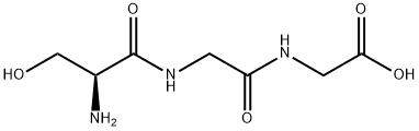 H-SER-GLY-GLY-OH 结构式
