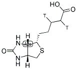 Biotin, [8,9-3H(N)] 结构式