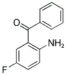 (2-AMINO-5-FLUORO-PHENYL)-PHENYL-METHANONE 结构式