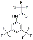 N1-[3,5-DI(TRIFLUOROMETHYL)PHENYL]-2-CHLORO-2,2-DIFLUOROACETAMIDE 结构式