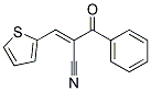 2-(Phenylcarbonyl)-3-(2-thienyl)prop-2-enenitrile 结构式