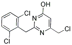 6-(CHLOROMETHYL)-2-(2,6-DICHLOROBENZYL)PYRIMIDIN-4-OL 结构式