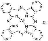 ALUMINUM-PTHALOCYANINE-CHLORIDE 结构式