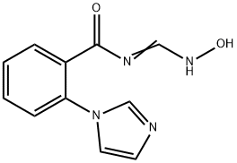 N-[(Hydroxyimino)methyl]-2-(1H-imidazol-1-yl)benzenecarboxamide 结构式