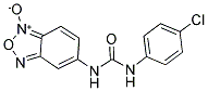 5-([(4-CHLOROANILINO)CARBONYL]AMINO)-2,1,3-BENZOXADIAZOL-1-IUM-1-OLATE 结构式