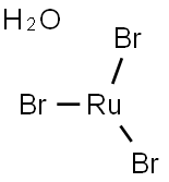 RUTHENIUM(III)BROMIDE HYDRATE 结构式