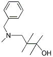 4-[BENZYL(METHYL)AMINO]-2,3,3-TRIMETHYLBUTAN-2-OL 结构式