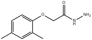 2-(2,4-二甲基苯氧基)乙酰肼 结构式