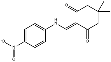 5,5-Dimethyl-2-(((4-nitrophenyl)amino)methylene)cyclohexane-1,3-dione