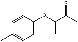 3-(4-METHYLPHENOXY)-2-BUTANONE 结构式