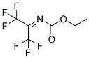 ETHYL N-[2,2,2-TRIFLUORO-1-(TRIFLUOROMETHYL)ETHYLIDENE]CARBAMATE 结构式