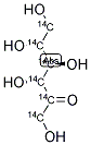 D-FRUCTOSE, [U-14C] 结构式