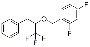 1-[(1-BENZYL-2,2,2-TRIFLUOROETHOXY)METHYL]-2,4-DIFLUOROBENZENE 结构式