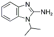 1-ISOPROPYL-1H-BENZOIMIDAZOL-2-YLAMINE 结构式