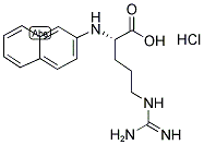 ARGININE-B-NAPHTHYLAMIDE HYDROCHLORIDE 结构式