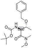 BOC-THR(BZL)-N(OCH3)CH3 结构式