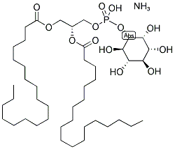 L-ALPHA-PHOSPHATIDYLINOSITOL AMMONIUM SALT 结构式