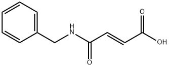 (E)-4-(苯甲基氨基)-4-氧亚基丁-2-烯酸 结构式