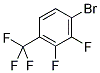 2,3-DIFLUORO-4-(TRIFLUOROMETHYL)BROMOBENZENE 结构式