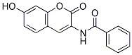 N-(7-Hydroxy-2-oxo-2H-chromen-3-yl)benzenecarboxamide 结构式