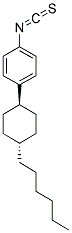 1-(TRANS-4-HEXYLCYCLOHEXYL)-4-ISOTHIOCYANATOBENZENE 结构式