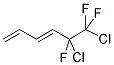 5,6-DICHLORO-5,6,6-TRIFLUORO-1,3-HEXADIENE 结构式