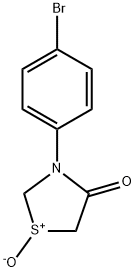 3-(4-BROMOPHENYL)-4-OXO-1,3-THIAZOLAN-1-IUM-1-OLATE 结构式