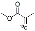 METHYL METHACRYLATE (METHYLENE-13C) 结构式