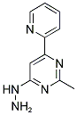 4-HYDRAZINO-2-METHYL-6-PYRIDIN-2-YLPYRIMIDINE 结构式