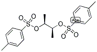 (2S,3S)-2,3-Di-O-tosylbutanediol 结构式