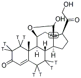 ALDOSTERONE, D [1,2,6,7-3H(N)] 结构式