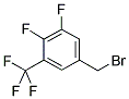 3,4-DIFLUORO-5-(TRIFLUOROMETHYL)BENZYL BROMIDE 结构式
