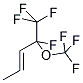 4,5,5,5-TETRAFLUORO-4-TRIFLUOROMETHOXY-2-PENTENE 结构式