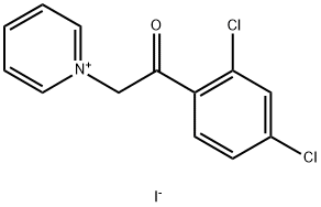 1-[2-(2,4-DICHLOROPHENYL)-2-OXOETHYL]PYRIDINIUM IODIDE 结构式