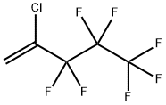 2-CHLORO-3,3,4,4,5,5,5-HEPTAFLUORO-1-PENTENE 结构式