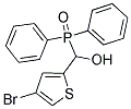 (4-BROMO-2-THIENYL)(DIPHENYLPHOSPHORYL)METHANOL 结构式