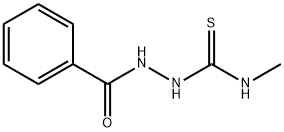 1-BENZOYL-4-METHYL-3-THIOSEMICARBAZIDE 结构式