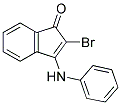 2-BROMO-3-(PHENYLAMINO)INDEN-1-ONE 结构式