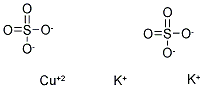 CUPRIC POTASSIUM SULFATE 结构式