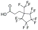 3-[Octafluoro-1-(trifluoromethyl)cyclopentyl]propionic acid 结构式