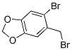 5-BROMO-6-BROMOMETHYL-1,3-BENZODIOXOLE 结构式