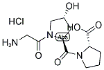 H-GLY-HYP-PRO-OH HCL 结构式