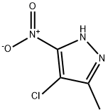 4-氯-5-甲基-3-硝基吡唑 结构式