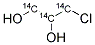 GLYCEROL MONOCHLOROHYDRIN, [14C(U)] 结构式