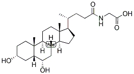 糖去氧胆酸 结构式