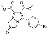 DIMETHYL 5-(4-BROMOPHENYL)-2-OXO-2,3-DIHYDRO-1H-2LAMBDA4-PYRROLO[1,2-C][1,3]THIAZOLE-6,7-DICARBOXYLATE 结构式